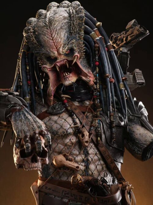 Elder Greyback 1/1 Predator Bust & Raphael Adolini Flintlock Pistol Set GK Resin Statue