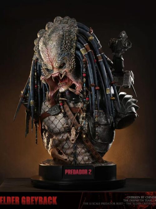 Elder Greyback 1/1 Predator Bust & Raphael Adolini Flintlock Pistol Set GK Resin Statue