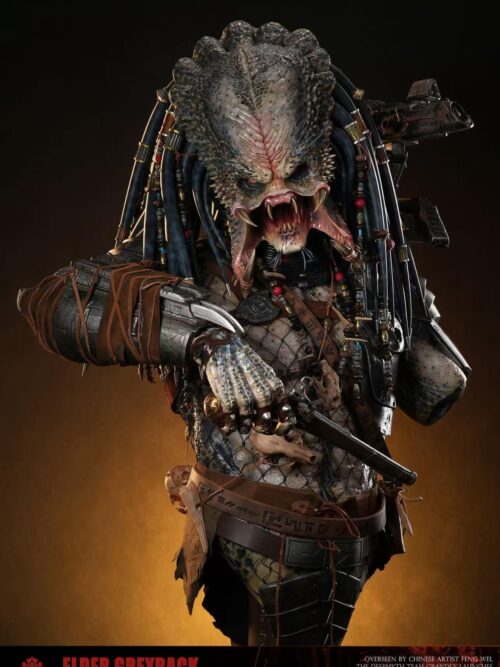 Elder Greyback 1/1 Predator Bust & Raphael Adolini Flintlock Pistol Set GK Resin Statue