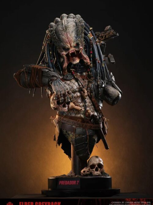 Elder Greyback 1/1 Predator Bust & Raphael Adolini Flintlock Pistol Set GK Resin Statue