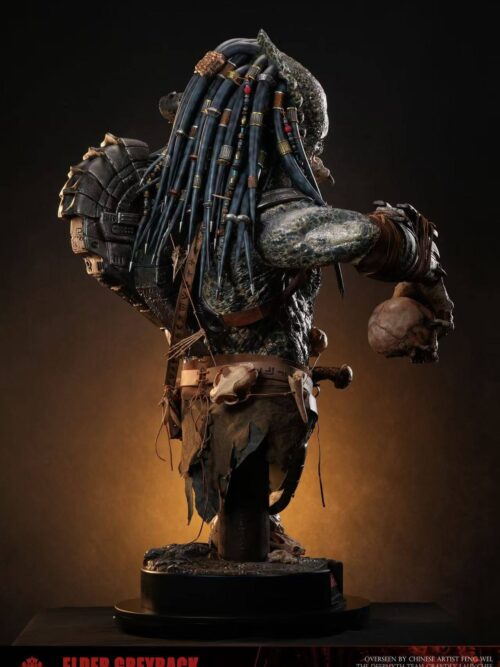 Elder Greyback 1/1 Predator Bust & Raphael Adolini Flintlock Pistol Set GK Resin Statue