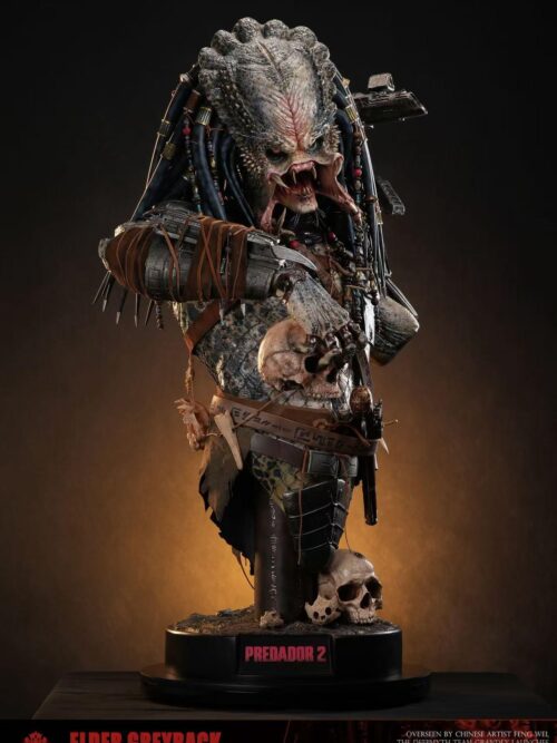 Elder Greyback 1/1 Predator Bust & Raphael Adolini Flintlock Pistol Set GK Resin Statue