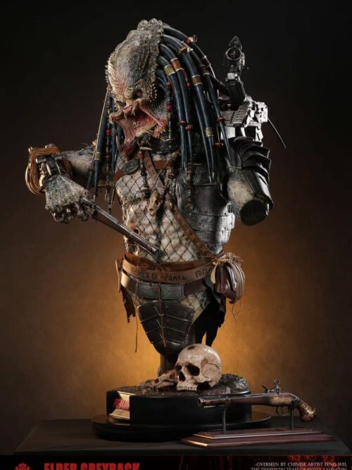 Elder Greyback 1/1 Predator Bust & Raphael Adolini Flintlock Pistol Set GK Resin Statue