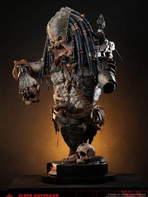 Elder Greyback 1/1 Predator Bust & Raphael Adolini Flintlock Pistol Set GK Resin Statue