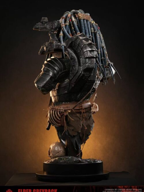 Elder Greyback 1/1 Predator Bust & Raphael Adolini Flintlock Pistol Set GK Resin Statue