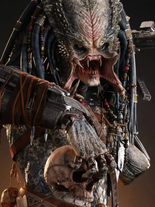 Elder Greyback 1/1 Predator Bust & Raphael Adolini Flintlock Pistol Set GK Resin Statue
