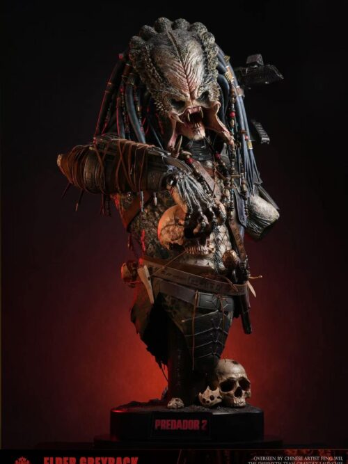 Elder Greyback 1/1 Predator Bust & Raphael Adolini Flintlock Pistol Set GK Resin Statue