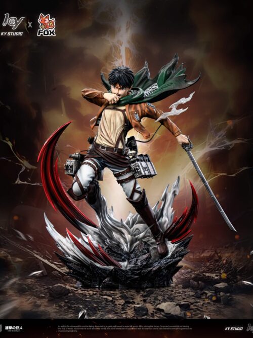 Eren Yeager 1/6 Scale Statue GK Resin Statue