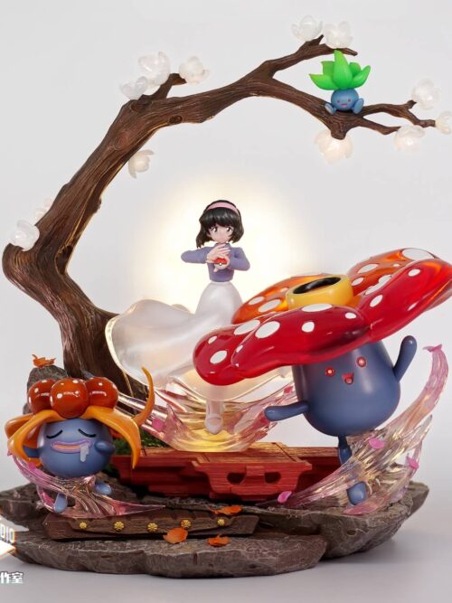 Erika Flower Dance & Vileplume Set GK Resin Statue