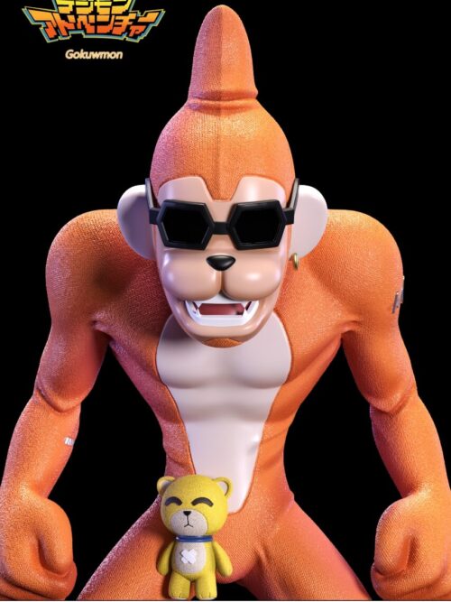 Etemon & MetalEtemon GK Resin Statue