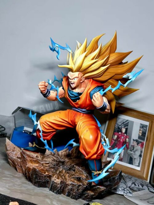 Explosive Aura Super Saiyan 3 Goku GK Resin Statue