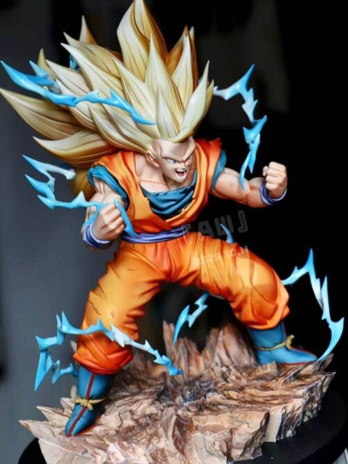 Explosive Aura Super Saiyan 3 Goku GK Resin Statue