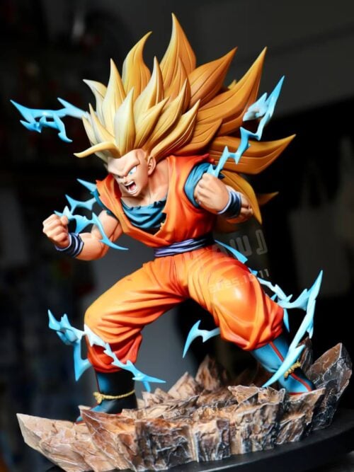 Explosive Aura Super Saiyan 3 Goku GK Resin Statue