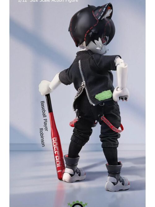 FURRY FANDOM Series 1/12 Scale Articulated Figure Baseball Prodigy Robinson GK Resin Statue