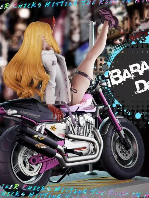 Fate Motorcycle Trio GK Resin Statue