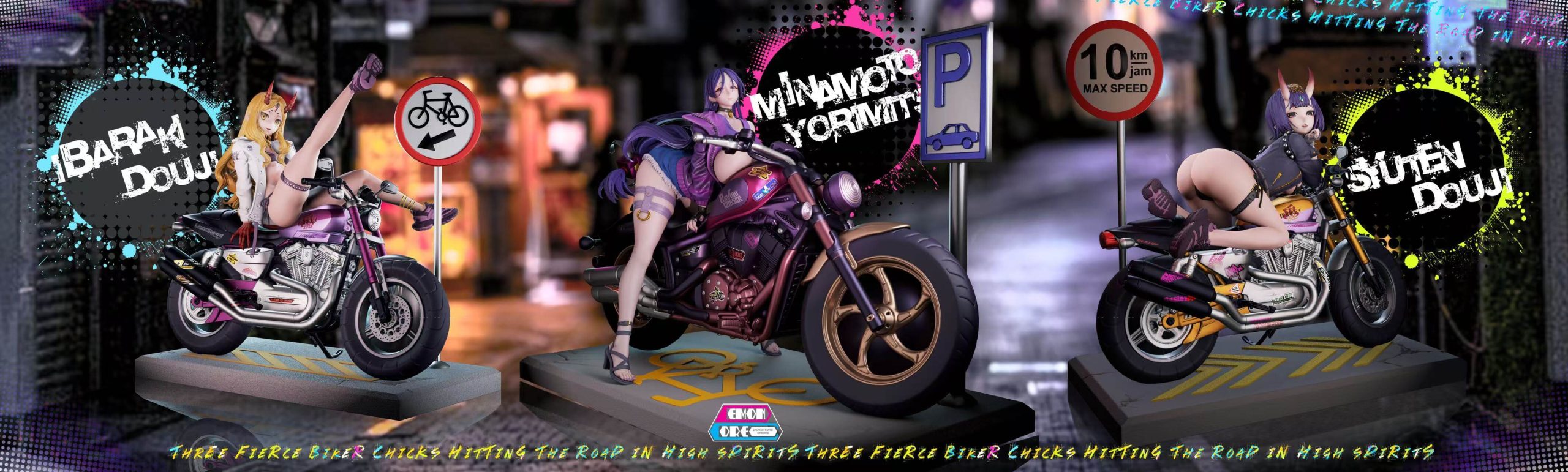 Fate-Motorcycle-Trio-Demon-Core-Studio-7 Fate Motorcycle Trio - Image 1