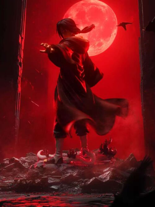 Naruto Uchiha Itachi & Uchiha Sasuke​ GK Resin Statue