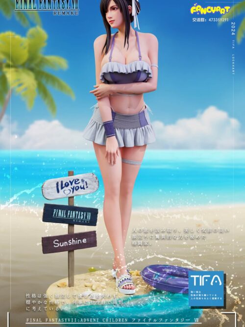 Final Fantasy Bikini Series #1 TIFA GK Resin Statue
