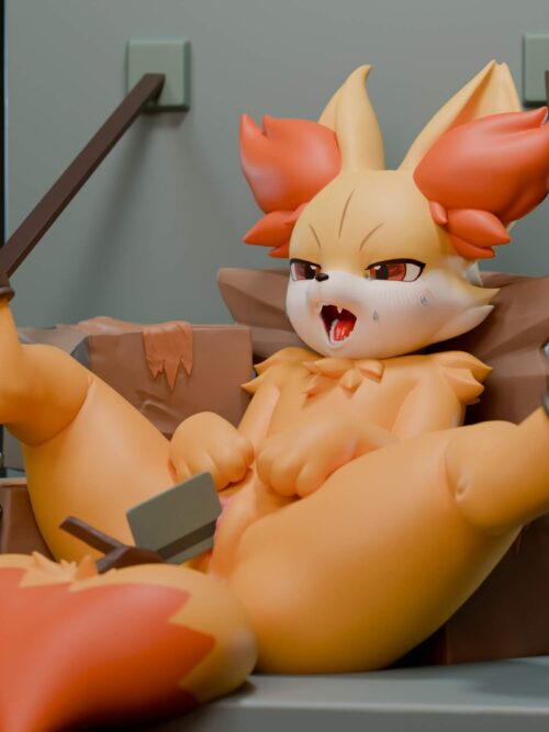 Fire Fox GK Resin Statue