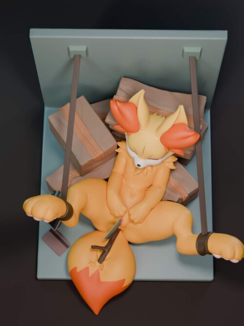 Fire Fox GK Resin Statue