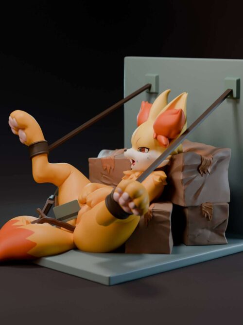 Fire Fox GK Resin Statue