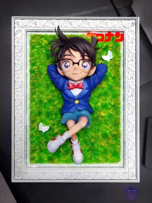 Frame 001 Boy in Blue Outfit Conan GK Resin Statue