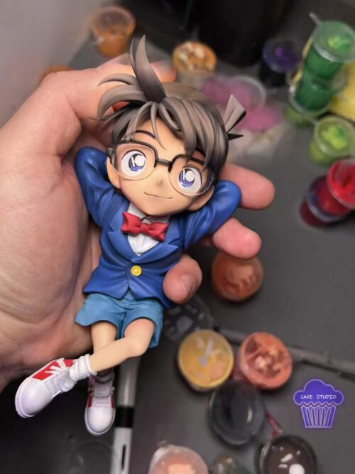 Frame 001 Boy in Blue Outfit Conan GK Resin Statue
