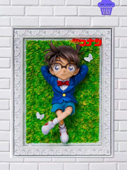 Frame 001 Boy in Blue Outfit Conan GK Resin Statue