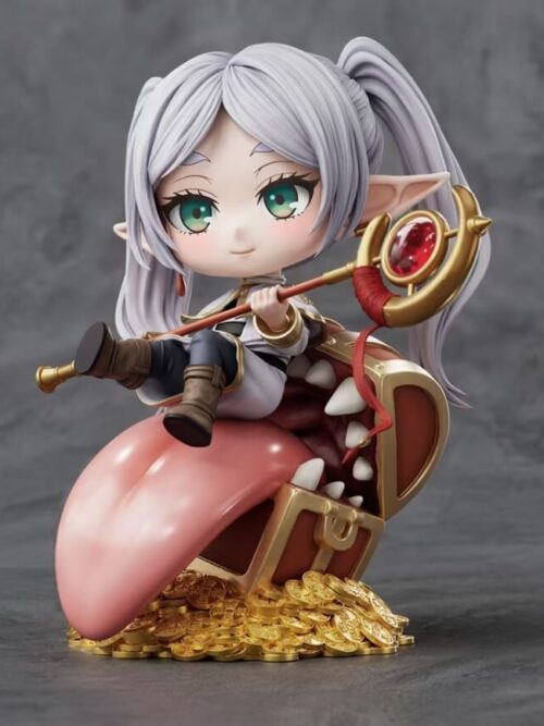Frieren: Beyond Journey's End Cute Winter Clothes Frieren Treasure Chest Fortune GK Resin Statue
