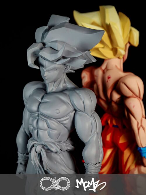 GROS 1/6 Super Saiyan Goku GK Resin Statue