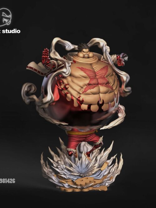 Gear 4 Tank-Man Luffy GK Resin Statue