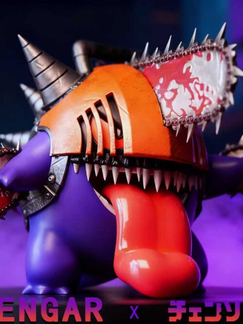 Gengar x Chainsaw Hybrid Statue GK Resin Statue