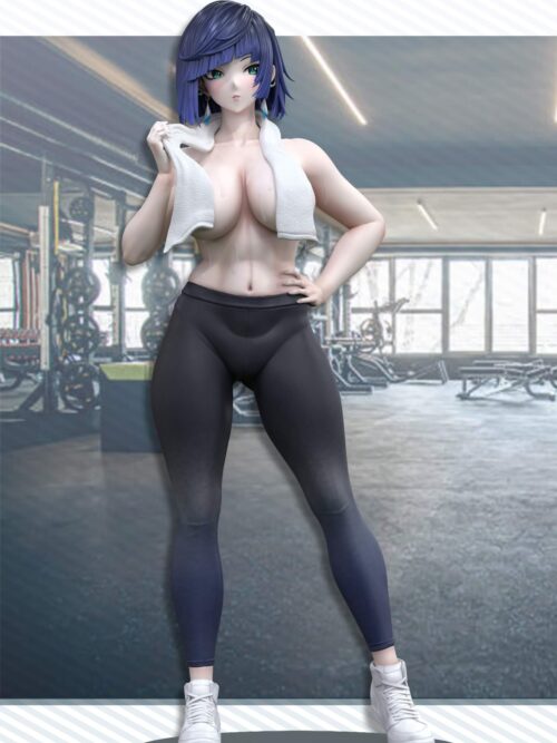 Genshin Impact Series Yelan at the Gym GK Resin Statue
