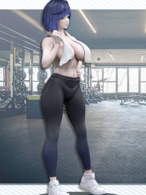 Genshin Impact Series Yelan at the Gym GK Resin Statue
