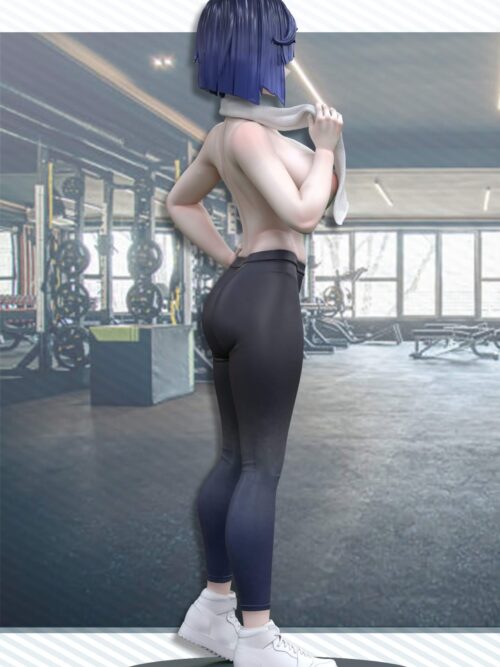Genshin Impact Series Yelan at the Gym GK Resin Statue