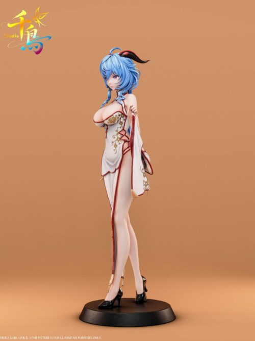 Genshin Impactin Cheongsam Ganyu GK Resin Statue