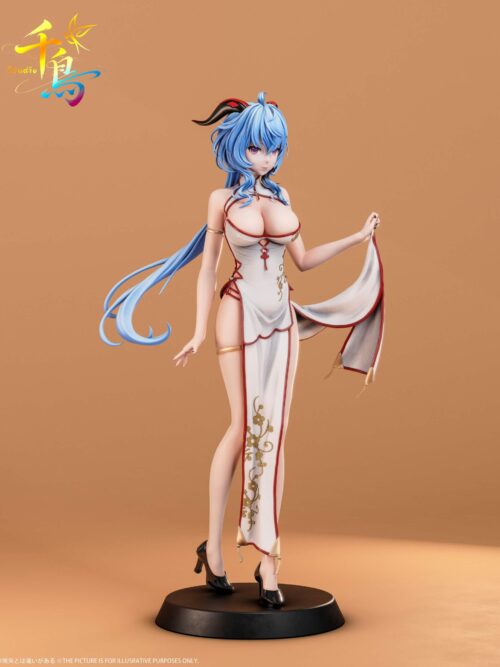 Genshin Impactin Cheongsam Ganyu GK Resin Statue