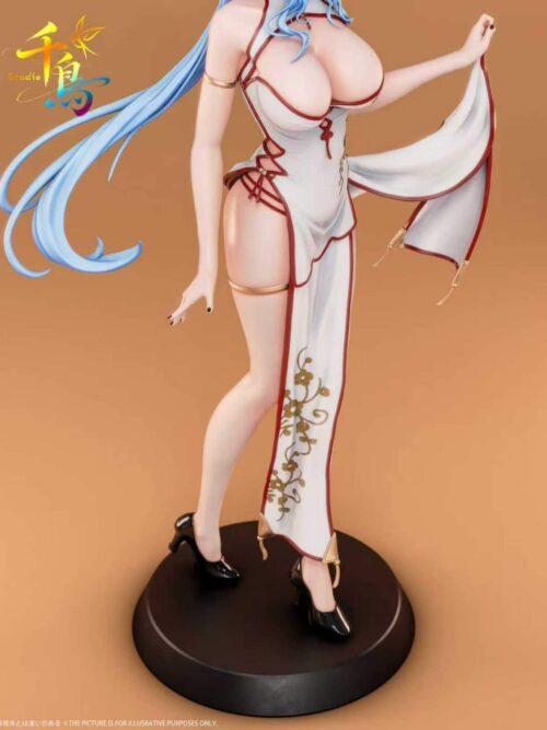 Genshin Impactin Cheongsam Ganyu GK Resin Statue