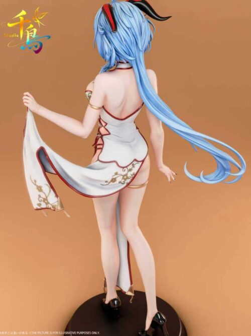 Genshin Impactin Cheongsam Ganyu GK Resin Statue