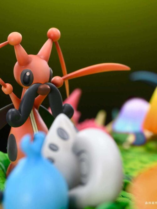 Grass Type Sleeping Xerneas GK Resin Statue