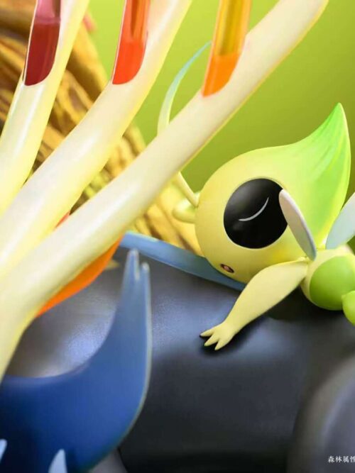 Grass Type Sleeping Xerneas GK Resin Statue
