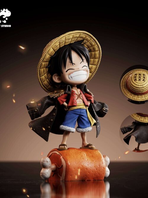 Grilled Meat Luffy GK Resin Statue