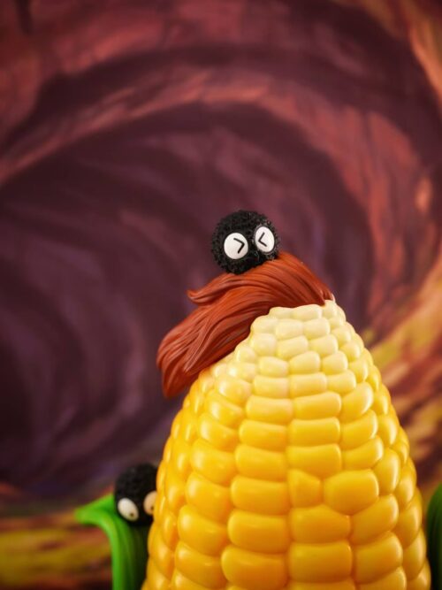 Harvest Day Picking Corn with Totoro GK Resin Statue