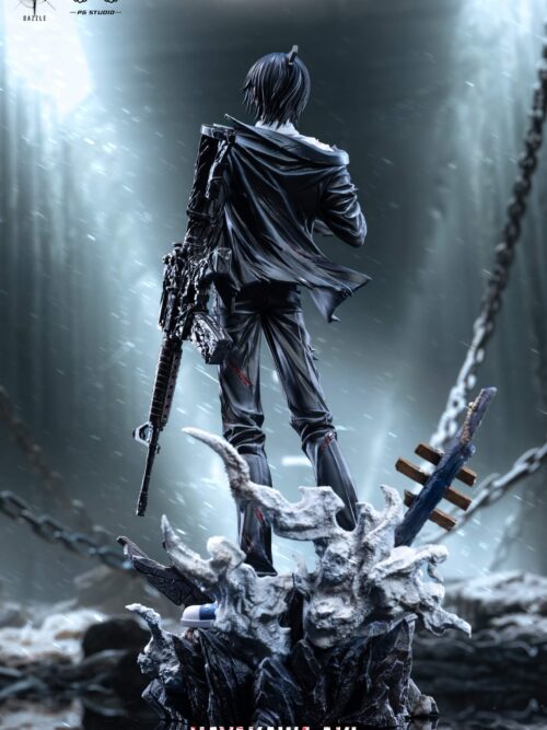 Hayakawa Aki Gun Fiend Form GK Resin Statue