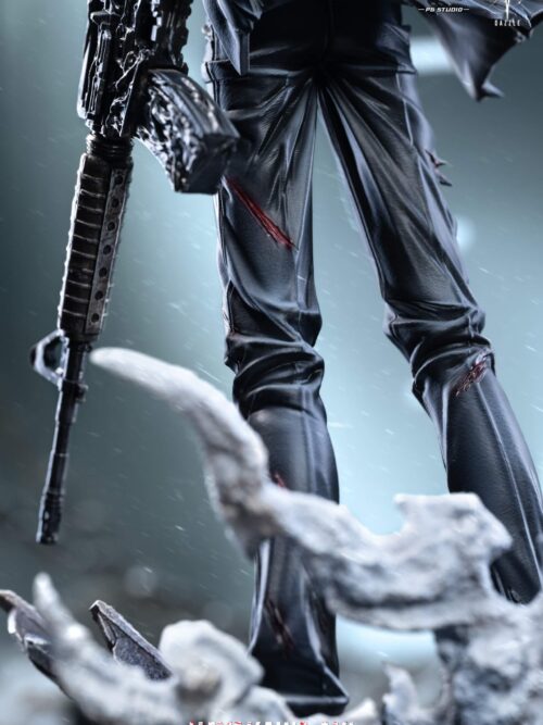 Hayakawa Aki Gun Fiend Form GK Resin Statue