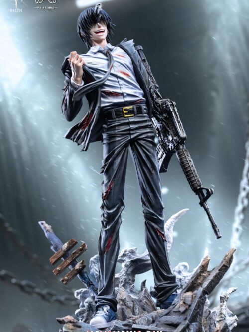 Hayakawa Aki Gun Fiend Form GK Resin Statue
