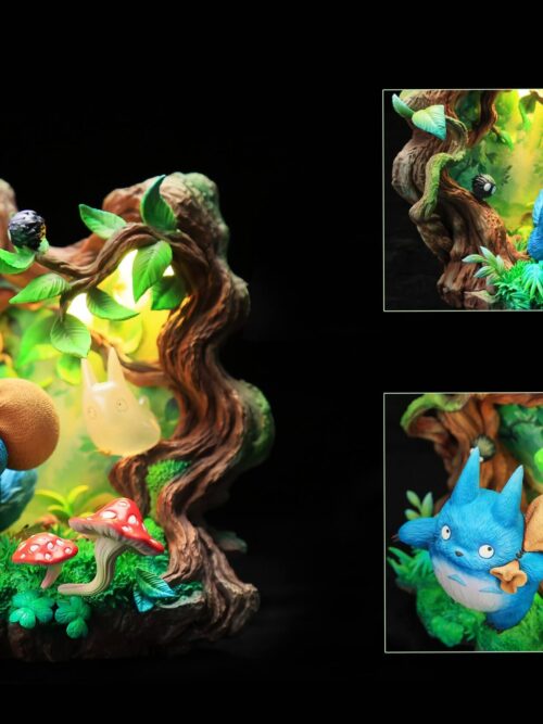 Hayao Miyazaki Whisper of Nature Series #1 Totoro in the Tree Hollow GK Resin Statue