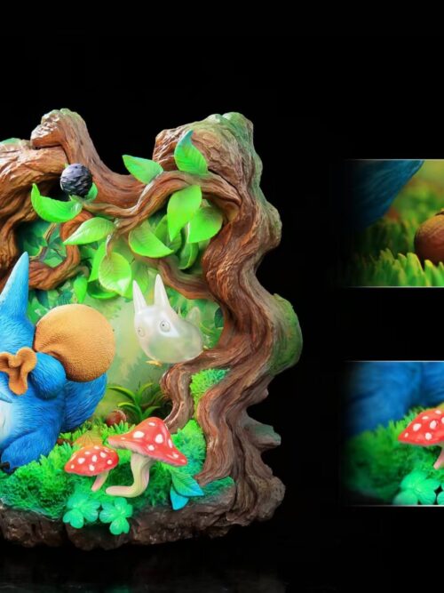 Hayao Miyazaki Whisper of Nature Series #1 Totoro in the Tree Hollow GK Resin Statue