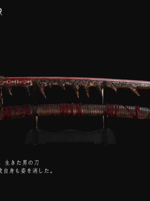 Hellish Long Sword Model GK Resin Statue