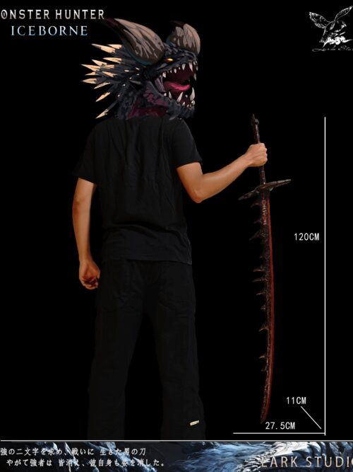 Hellish Long Sword Model GK Resin Statue